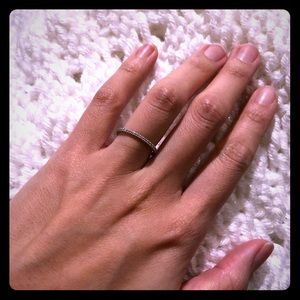 Diamond eternity ring, size 5 1/2